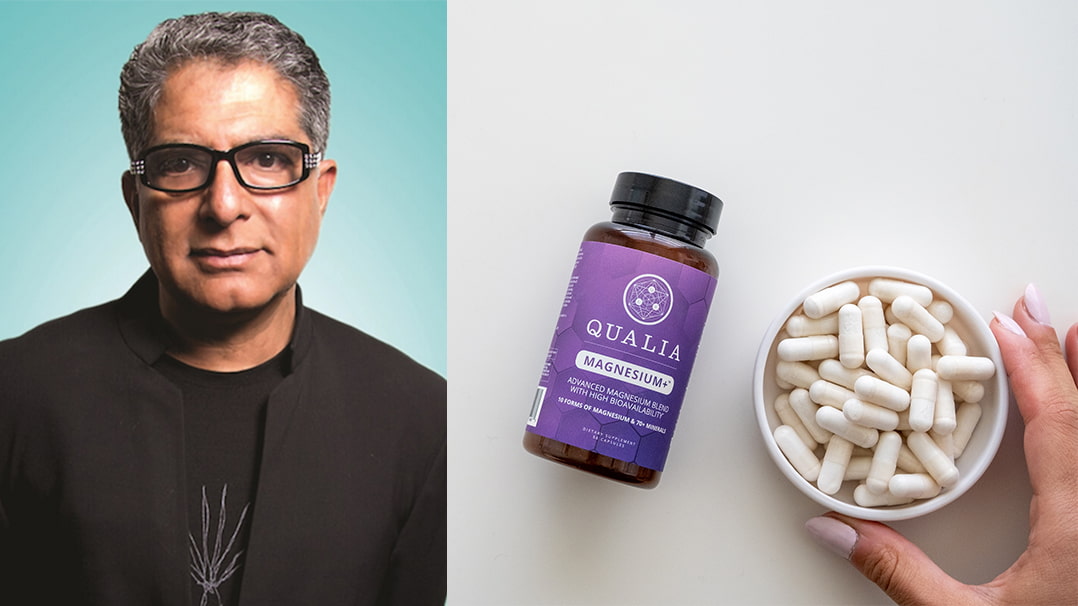 How Deepak Chopra Supports Healthy Aging With Qualia Magnesium+
