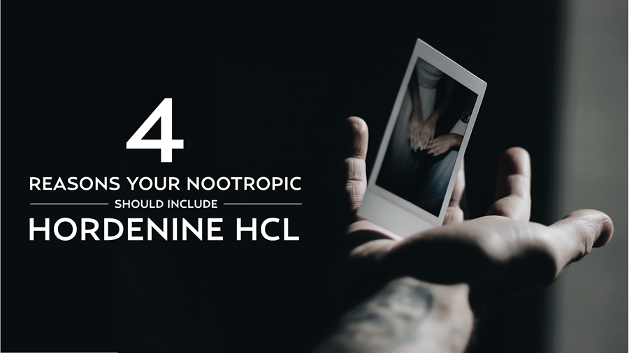 4 Reasons Your Nootropic Should Include Hordenine HCl